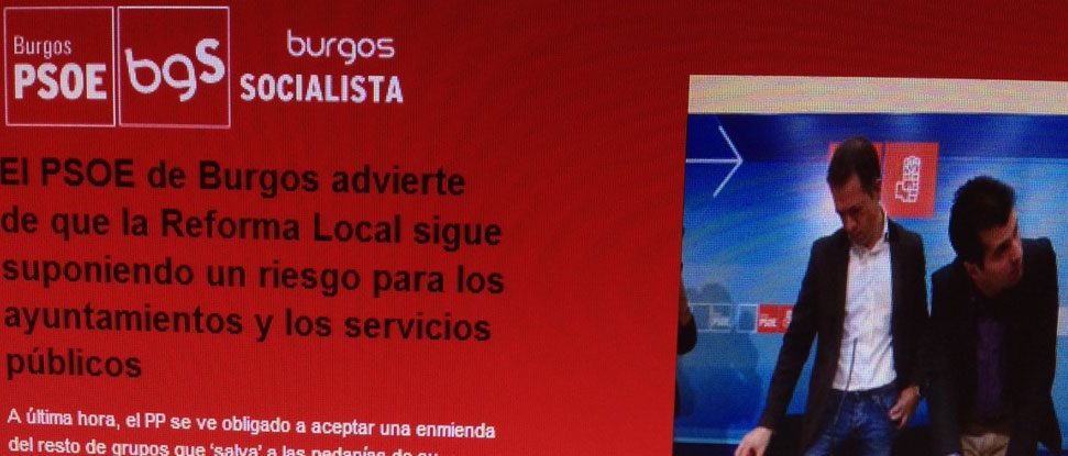 Burgos Socialista, el boletín que te permite seguir la actualidad del PSOE de Burgos