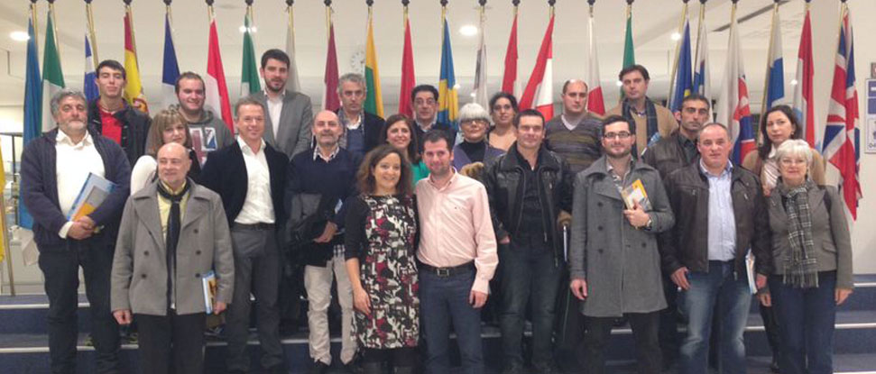 El PSOE de Burgos acude a Bruselas para defender los intereses de la provincia