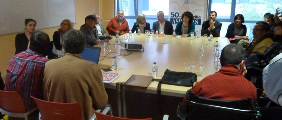 Caldera denuncia el recorte de Rajoy en dependencia, 1.000 millones
