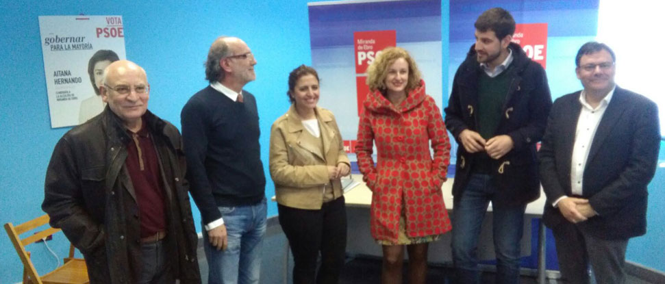 <div>Socialistas de Burgos y &Aacute;lava coinciden en que el AVE para unir ambas provincias es &ldquo;irrenunciable&rdquo;</div>