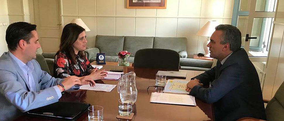 <p><span>El PSOE de Burgos acude a Fomento para abordar los proyectos que ha dejado pendientes el Gobierno de Rajoy<strong></strong></span></p>