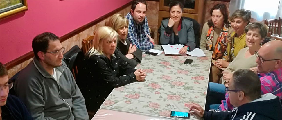 Pe&ntilde;a se&ntilde;ala en Hontoria del Pinar que la verdadera crisis territorial es la que vac&iacute;a los pueblos y saquea sus servicios