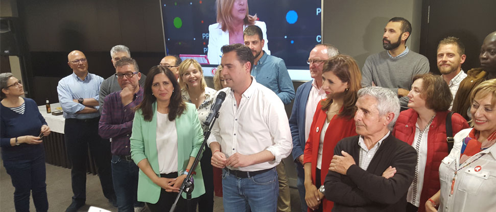 El PSOE&nbsp;&nbsp;gana las elecciones locales con rotundidad por primera vez en la ciudad
