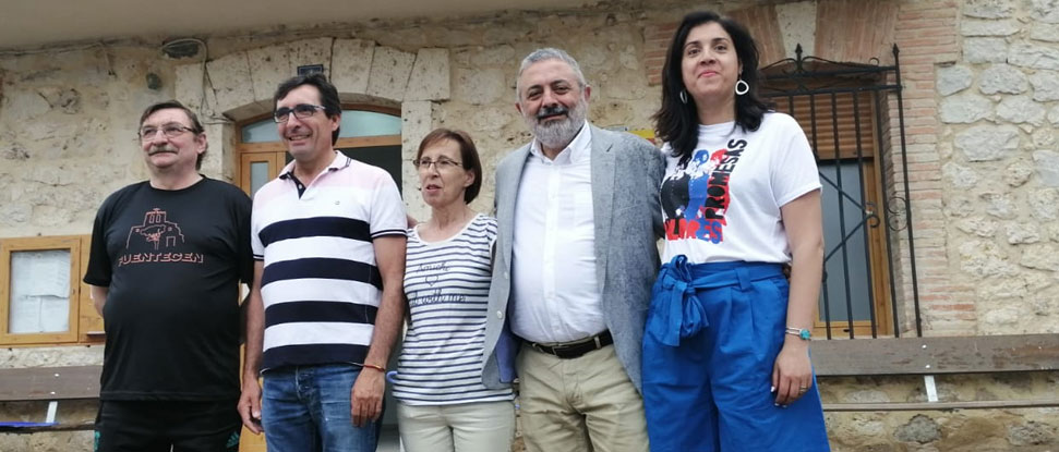 Alcalde y Miravalles arropan el cierre de campaña del Proyecto Arqueológico San Nicolás- La Sequera de Haza