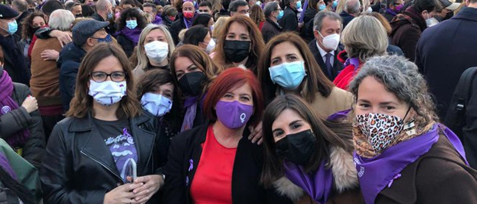 Salimos a la calle el 8-M en defensa de la igualdad