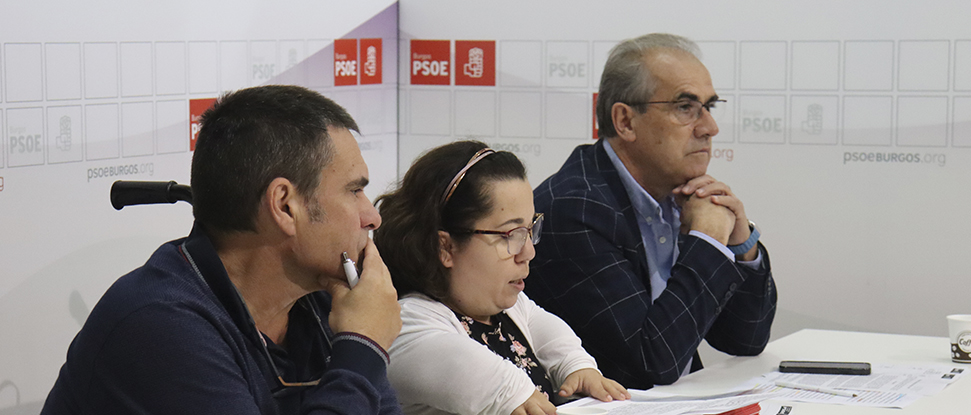 Los procuradores socialistas burgaleses pide el cese de Veganzones por incompetente, negligente y sus discursos de odio.