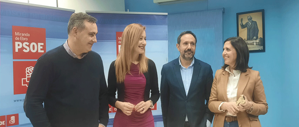Ramos defiende que la apuesta del Gobierno reforzará la situación privilegiada de Miranda de Ebro con inversiones en ferrocarril Ramos defiende que la apuesta del Gobierno reforzará la situación privilegiada de Miranda de Ebro con inversiones en ferrocarril