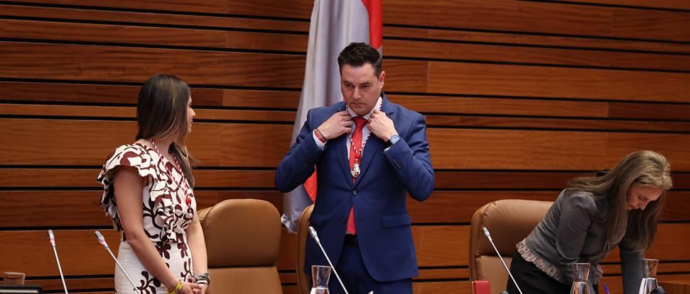 De la Rosa elegido secretario primero de la Mesa de las Cortes de Castilla y Le&oacute;n
